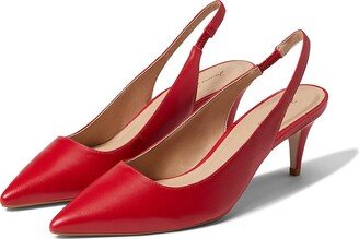 Colette Slingback (Red Leather) Women's Shoes