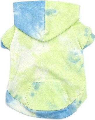 The Worthy Dog Tie Dye Hoodie - Blue - S