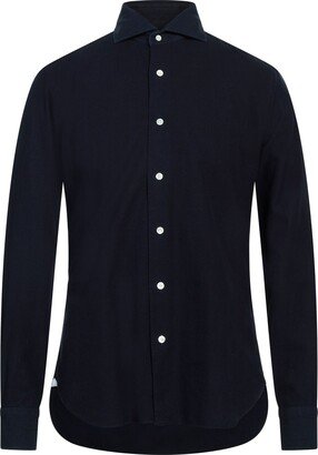 DANDYLIFE by BARBA Shirt Midnight Blue-AC