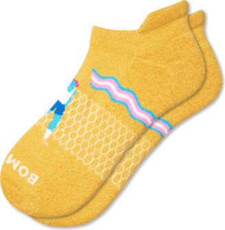 Pride Flag Ankle Socks - Transgender Flag - Medium - Unisex - Cotton