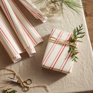 Candy Stripe Wrapping Paper Sheets, Set of 3