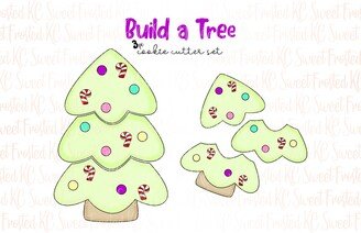 Build A Christmas Tree Cookie Cutter Set