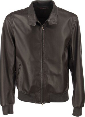 Etere-slim - Genuine Lambskin Leather Jacket