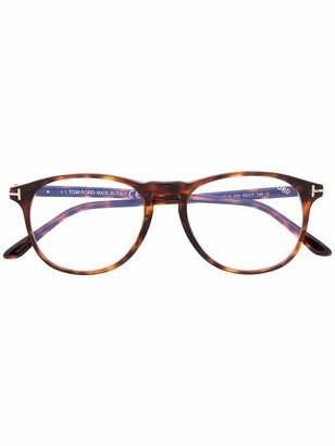 Tortoiseshell-Frame Glasses