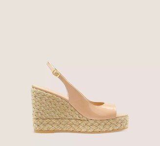 Island Peep-Toe Espadrille Wedge