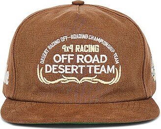 Desert Team Hat In Camel in Brown