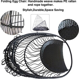 Outdoor patio Swing Egg Chair