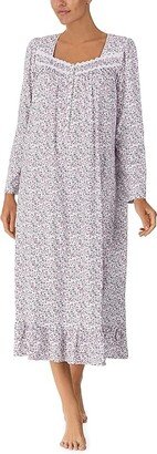 46 Long Long Sleeve Nightgown (Holiday Berry) Women's Pajama