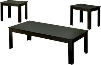 Bosley Modern Accent Table Set Black - miBasics