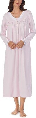 Sweater Knit Long Sleeve Ballet Gown (Blush) Women's Pajama