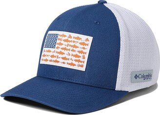 PFG Mesh Fish Flag Ball Cap (Carbon/Trout Flag) Caps