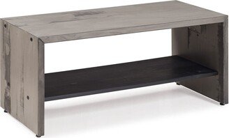 Shiloh Rustic Solid Reclaimed Wood Entryway Bench