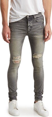 Button Fly Low Rise Skinny Jeans