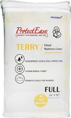 Terry Fitted Mattress Protector - ProtectEase