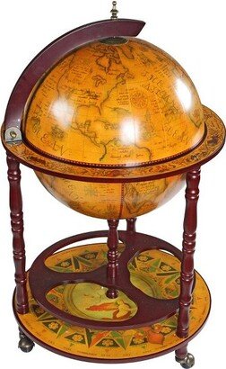 Sixteenth-Century Italian Replica Globe Bar-AA