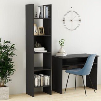 Book Cabinet Gray 15.7