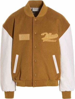 VTMNTS College Varsity Drop Shoulder Bomber Jacket