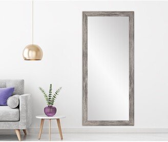 The Gray Barn Wilset Weathered Grey Floor Mirror