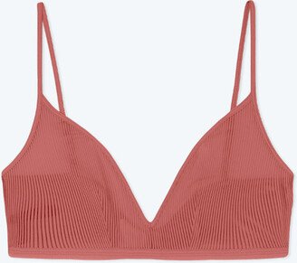 The Feel Free Adjustable Triangle Bralette - Faded Rose