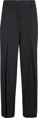 Slit-Detailed Tailored Trousers