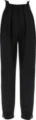 High Waist Tailored Trousers-AP