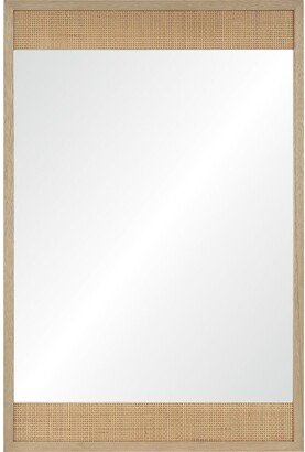 Ampato Framed Natural Mirror - Large