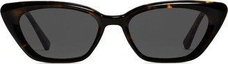 Terra Cotta cat-eye frame sunglasses