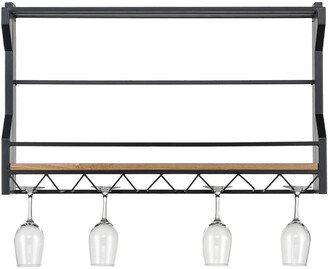 Artistic Home & Lighting Wavertree Hanging Wine & Glass Rack-AA