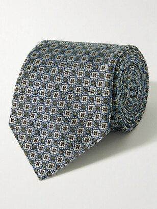 8cm Silk-Jacquard Tie-AC