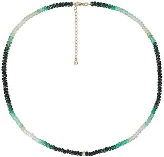 Beaded Choker in Green