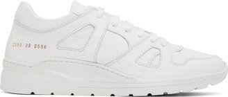 White Track Technical Sneakers