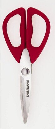 Professional Stainless Steel All-Purpose Kitchen Shears, Red