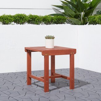 Surfside Outdoor Patio Wood Side Table by Havenside Home