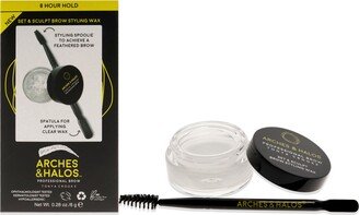 Set and Scupting Sytling Wax by Arches and Halos for Women - 0.28 oz Wax