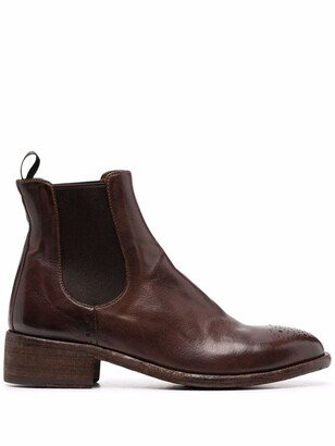 leather Chelsea boots-AE