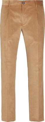 Velvet Chino Pants Pants Beige