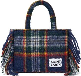 Colette Blanket Handbag With Tartan Print