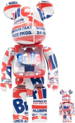 x Andy Warhol Brillo BE@RBRICK figure set