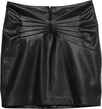 ACTUALEE Midi Skirt Black