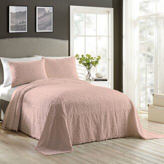 Laurel & Mayfair Avah Bedspread, Blush