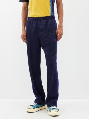 Butterfly-embroidered Jersey Track Pants-AA