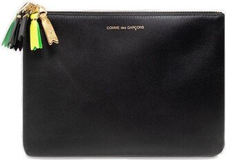 Charm Detail Zipped Wallet-AA