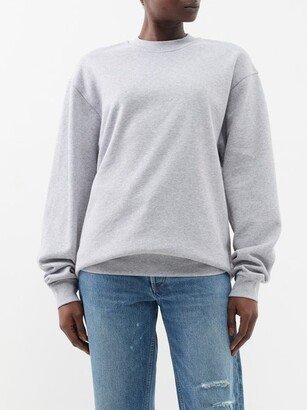 X JW Anderson Logo-embroidered Cotton Sweatshirt