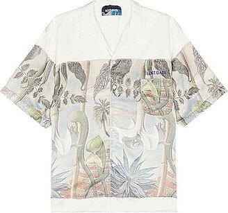 Garden Camp Shirt in Ivory