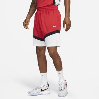 Men's Icon Dri-FIT 8 Basketball Shorts in Red