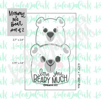 Mommy & Me Bear - Set Of 2 Cookie Cutters