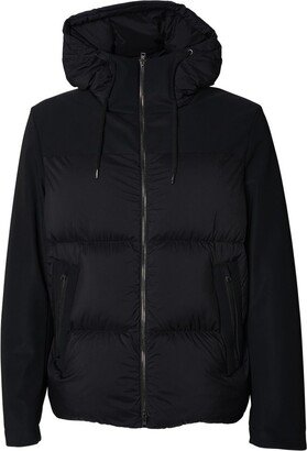 Zip-Up Padded Coat-AB