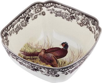 Woodland Pheasant Deep Serving Bowl