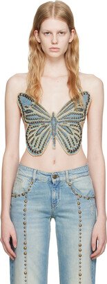 Blue Butterfly Camisole