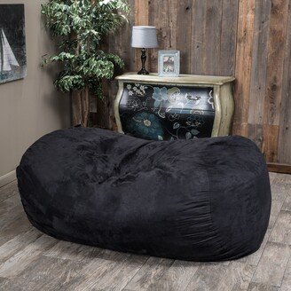 Barracuda 6.5-ft. Suede Bean Bag Replacement Cover